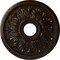 Ekena Millwork Edinburgh Ceiling Medallion (Fits Canopies up to 5 1/8"), 18 1/8"OD x 3 1/2"ID x 2 3/4"P, Bronze CM18ED1BZS - alternate 1